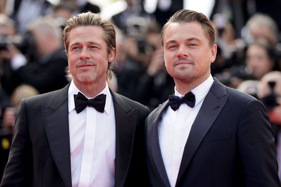 Brad Pitt and Leonardo DiCaprio