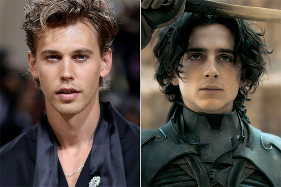 Austin Butler; Timothée Chalamet in 'Dune'