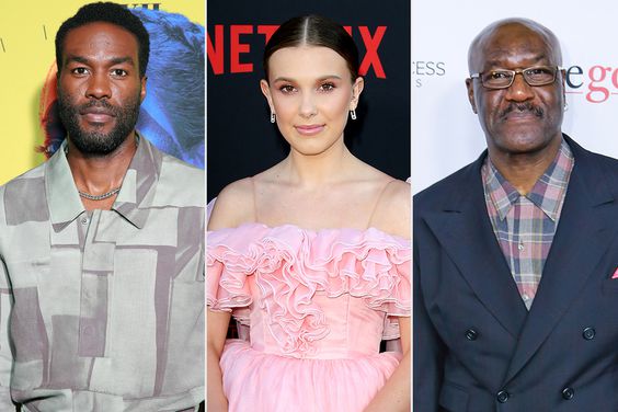 Yahya Abdul-Mateen II, (C) Millie Bobby Brown, Delroy Lindo