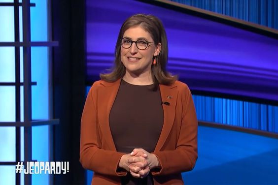 Mayim Bialik hosting March 30th, 2022 Jeopardy