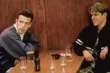 Ben Affleck and Matt Damon in 'Good Will Hunting'