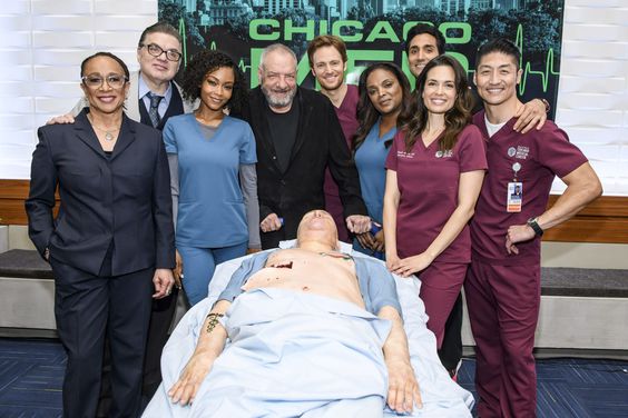 S. Epatha Merkerson, Oliver Platt, YaYa DaCosta, Dick Wolf, Nick Gehlfuss, Marlyne Barrett, Dominic Rains, Torrey DeVitto and Brian Tee