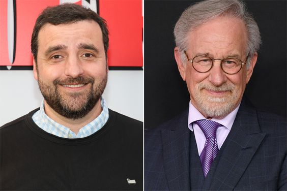 David Krumholtz attends the "About My Father" premiere at SVA Theater on May 09, 2023 in New York City., Steven Spielberg attends the Los Angeles Premiere of LucasFilms' "Indiana Jones And The Dial Of Destiny" at Dolby Theatre on June 14, 2023 in Hollywood, California.