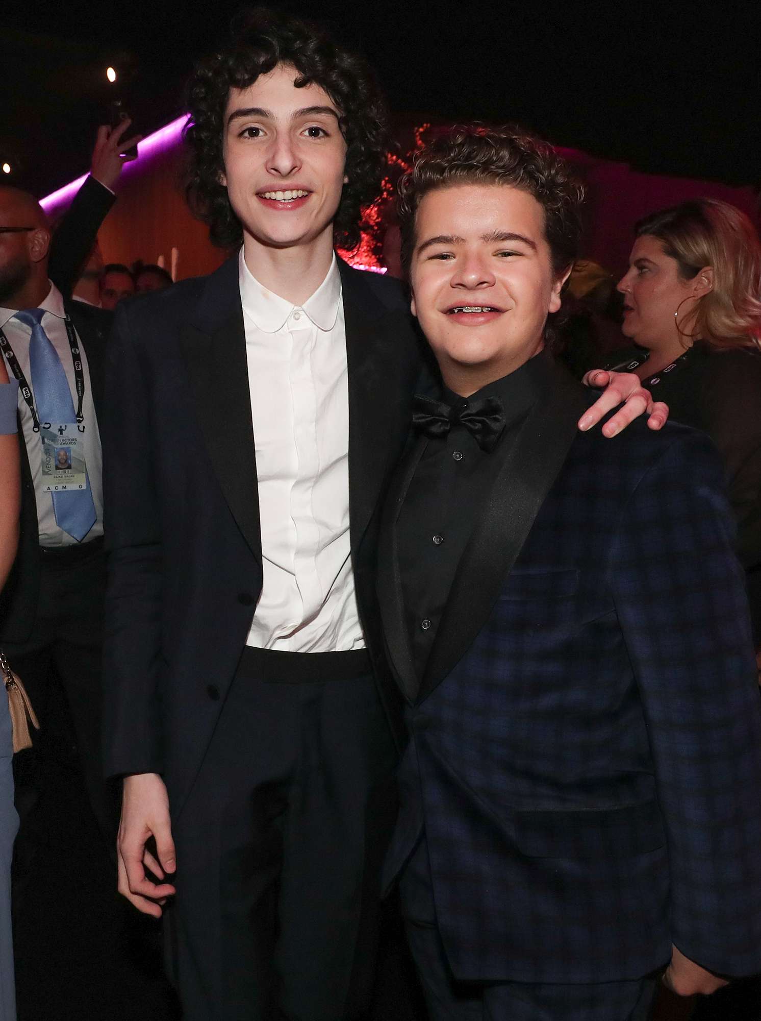 Finn Wolfhard and Gaten Matarazzo