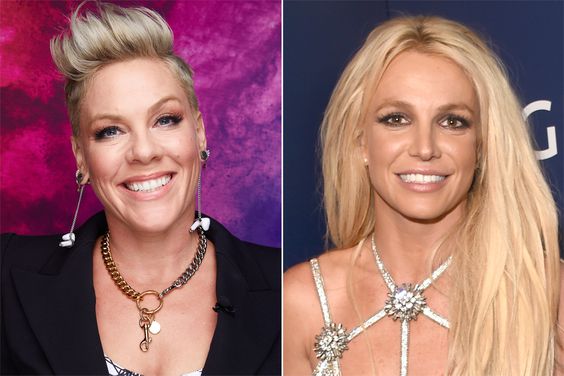 Pink, Britney Spears