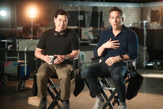 Randall Park and Ryan Reynolds