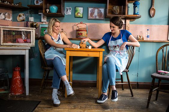 Jenny Rainsford and Phoebe Waller-Bridge