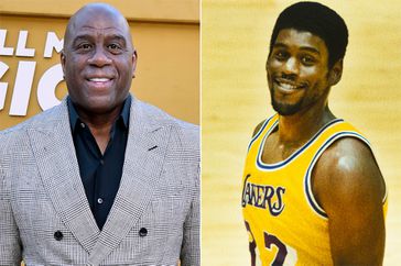 Magic Johnson; Quincy Isaiah on 'Winning Time'