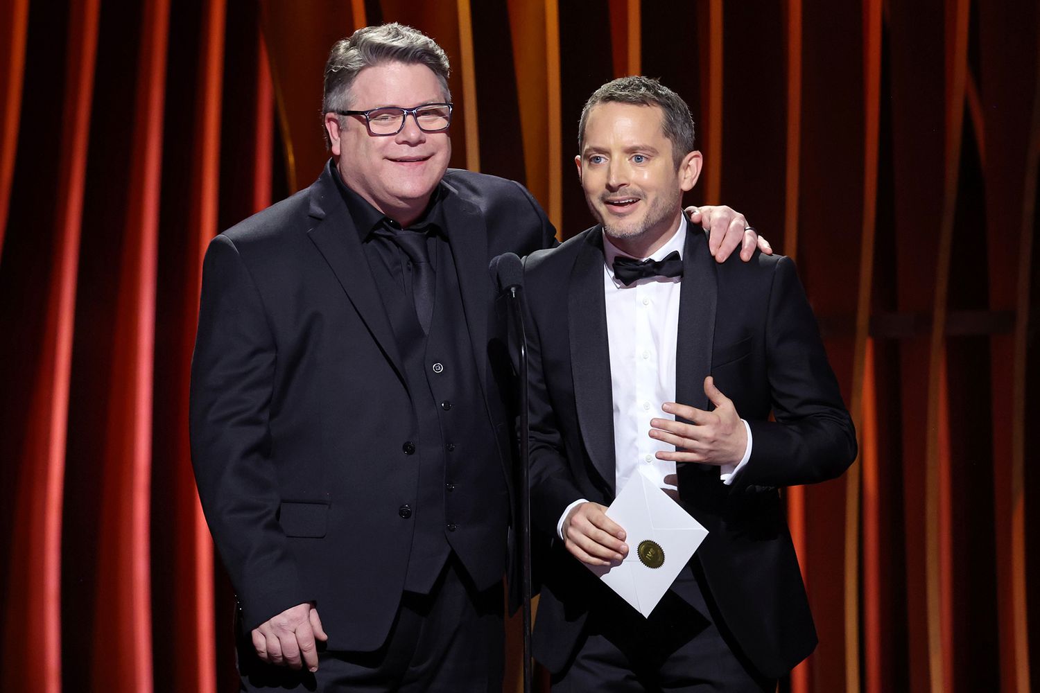 'The Lord of the Rings' stars Sean Astin and Elijah Wood reunited at the 2024 SAG Awards