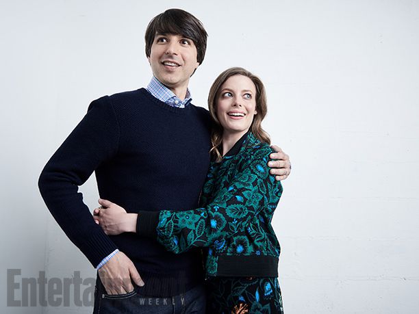 Demetri Martin and Gillian Jacobs from "Dean"