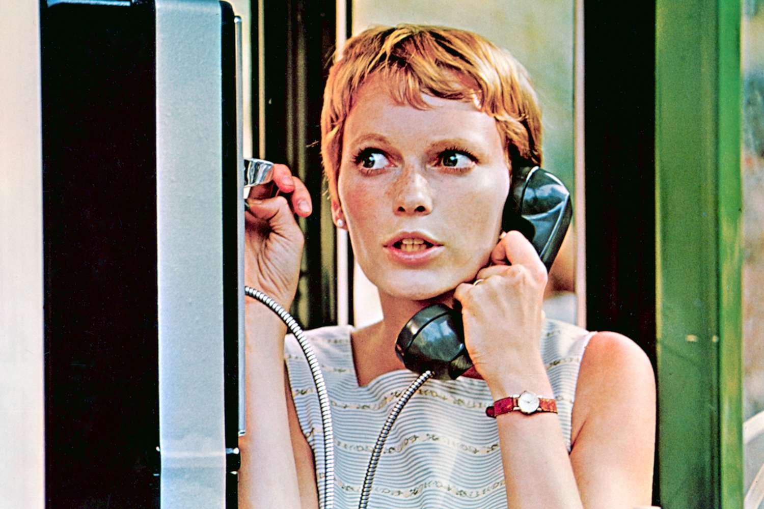 ROSEMARY'S BABY, Mia Farrow, 1968.