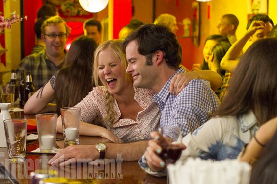 Amy Schumer and Bill Hader in Trainwreck