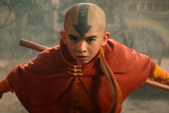 Avatar: The Last Airbender. Gordon Cormier as Aang in season 1 of Avatar: The Last Airbender.