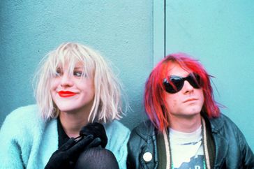 Courtney Love and Kurt Cobain in 'Kurt Cobain: Montage of Heck'