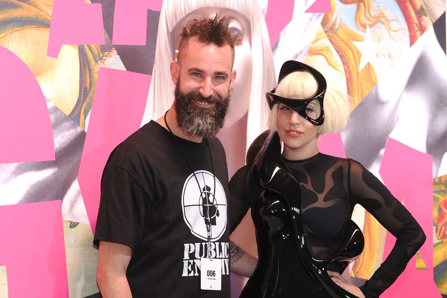 DJ White Shadow and Lady Gaga