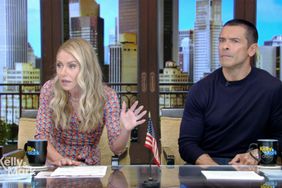 photo of Kelly Ripa and Mark Consuelos from Live with kelly and mark