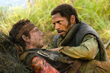 Ben Stiller and Robert Downey Jr. in 'Tropic Thunder'