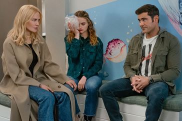 A Family Affair. Nicole Kidman as Brooke Harwood, Zac Efron as Chris Cole, and Joey King as Zara Ford