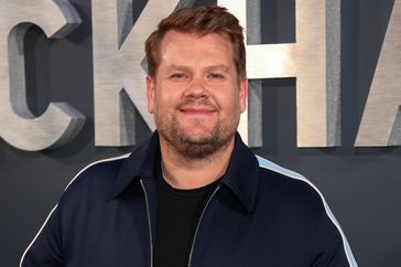 James Corden attends the Netflix 'Beckham' UK Premiere at The Curzon Mayfair on October 03, 2023 in London, England.