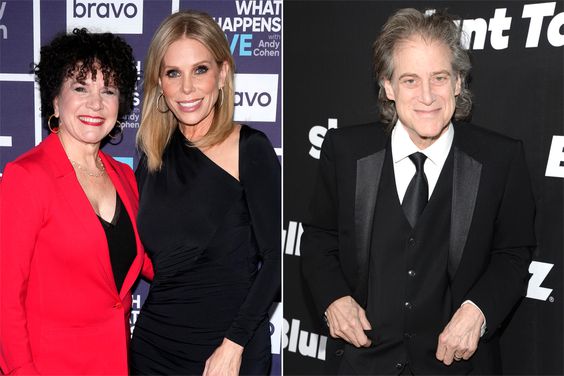 WATCH WHAT HAPPENS LIVE WITH ANDY COHEN -- Episode 21038 -- Pictured: (l-r) Susie Essman, Cheryl Hines, Richard Lewis attends the STARZ' "Blunt Talk" series premiere on August 10, 2015 in Los Angeles, California.