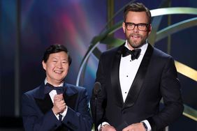 Ken Jeong and Joel McHale present the Outstanding Reality Competition Program award onstage at the 75th Primetime Emmy Awards held at the Peacock Theater on January 15, 2024 in Los Angeles, California.