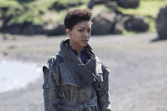 Pictured: Sonequa Martin-Green as Burnham of the CBS All Access series STAR TREK: DISCOVERY. Photo Cr: Lilja J--nsd--ttir/CBS © 2019 CBS Interactive. All Rights Reserved.