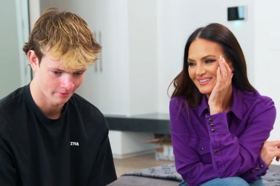 Lisa Barlow and her son Jack from The Real Housewives of Salt Lake City