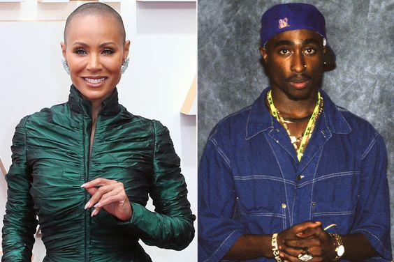 Jada Pinkett Smith and Tupac Shakur