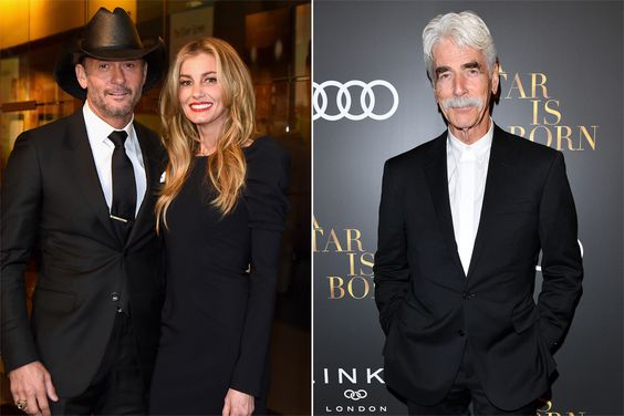 Tim McGraw and Faith Hill , Sam Elliott