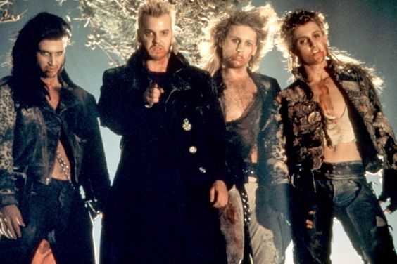 THE LOST BOYS, Billy Wirth, Kiefer Sutherland, Brooke McCarter, Alex Winter, 1987. ©Warner Bros./cou