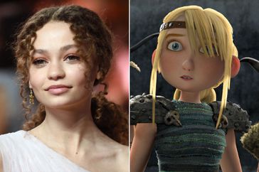 Nico Parker as Astrid in the live action remake of How to train your dragon