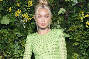 Gigi Hadid attends the British Vogue X Self-Portrait Summer Party at Chiltern Firehouse on July 20, 2022 in London, England.