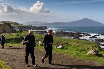 The Banshees of Inisherin Martin McDonagh and Colin Farrell