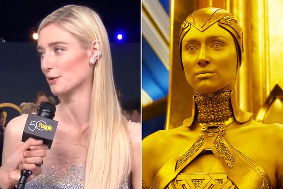 Elizabeth Debicki, SAG Awards Red Carpet, Guardians of the Galaxy Vol. 2