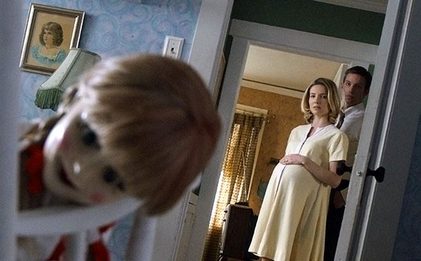 After making a big impression in the opening scene of last year's horror hit The Conjuring , a pretty doll named Annabelle has scared up