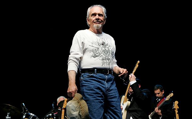 Merle Haggard at the Willie Nelson 4th of July Concert in San Antonio, Texas on July 4, 2008