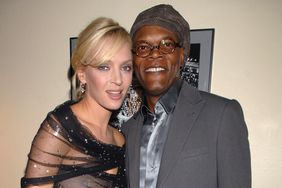 Uma Thurman and Samuel L. Jackson