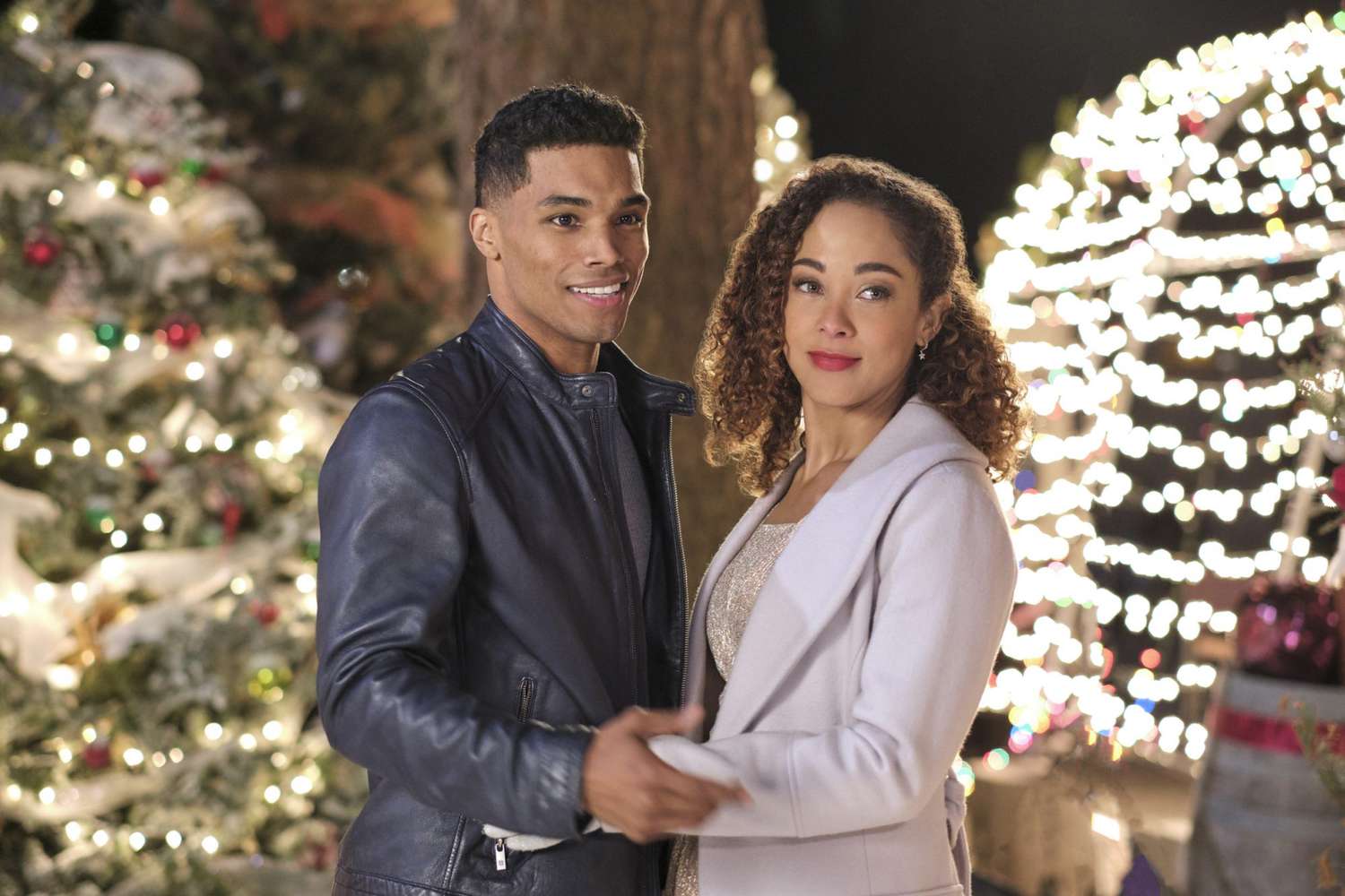 A Christmas DuetRome Flynn and Chaley Rose CR: David Dolsen/Crown Media