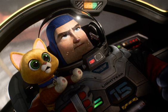 HERO’S BEST FRIEND -- Disney and Pixar’s “Lightyear” is an all-new, original feature film that presents the definitive origin story of Buzz Lightyear (voice of Chris Evans)—the hero who inspired the toy—following the legendary Space Ranger on an intergalactic adventure. But Buzz can’t do it alone—he shares space with a dutiful robot companion cat called Sox (voice of Peter Sohn). A hidden grab bag of gizmos in a cute kitty package, Sox is Buzz’s go-to friend and sidekick. Directed by Angus MacLane (co-director “Finding Dory”) and produced by Galyn Susman (“Toy Story That Time Forgot”), the sci-fi action-adventure releases on June 17, 2022. © 2022 Disney/Pixar. All Rights Reserved.