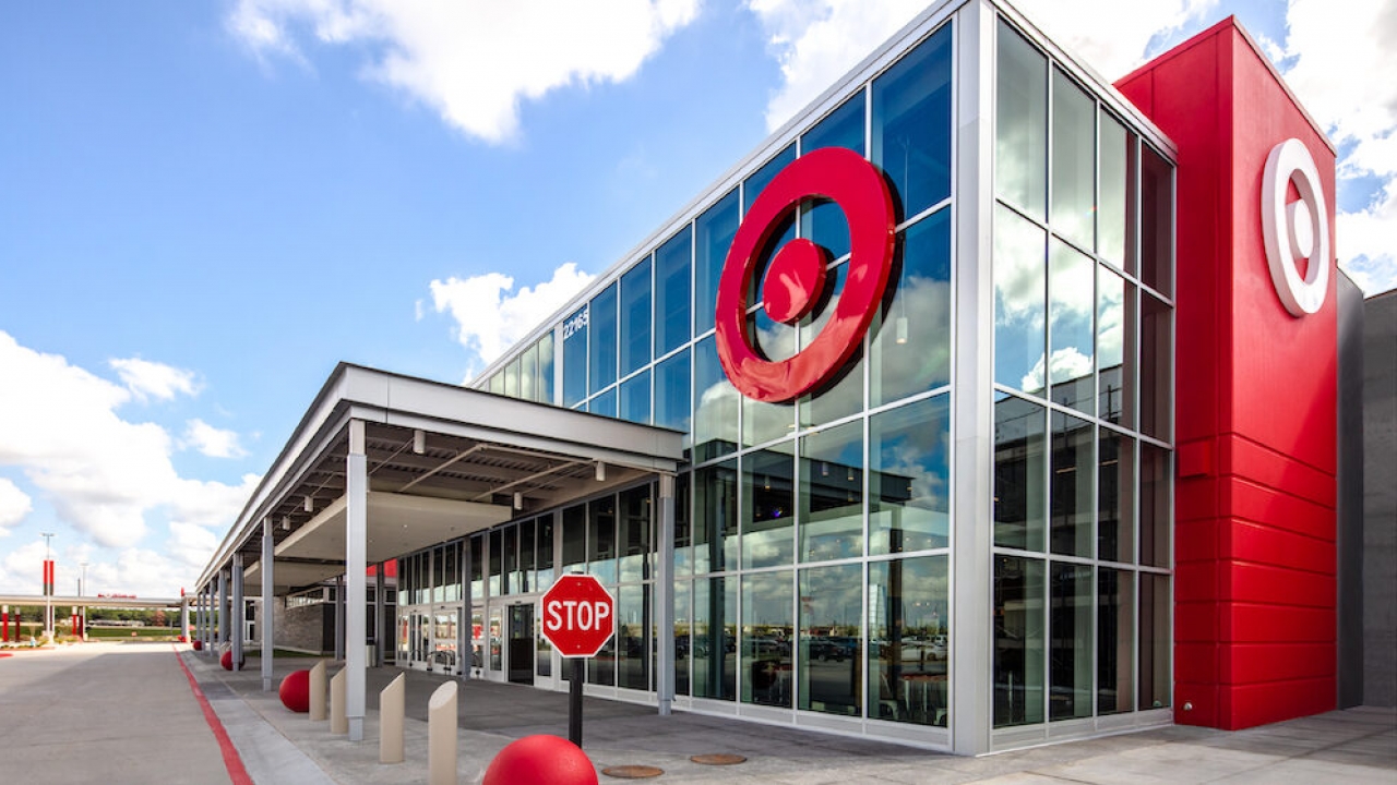 Some Target stores have a more modern look in various locations