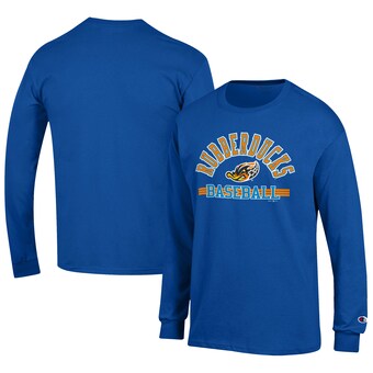 Men's Akron RubberDucks Champion Royal Jersey Long Sleeve T-Shirt