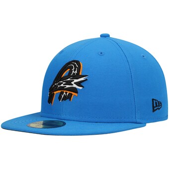 Men's Akron RubberDucks New Era Royal Authentic Collection Team Alternate 59FIFTY Fitted Hat