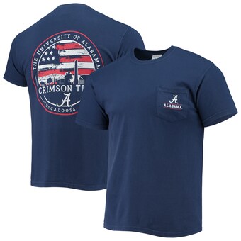 Alabama Crimson Tide Campus Americana T-Shirt - Navy