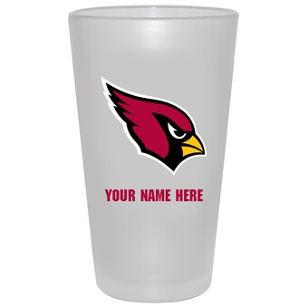 Arizona Cardinals 16oz. Frosted Personalized Pint Glass