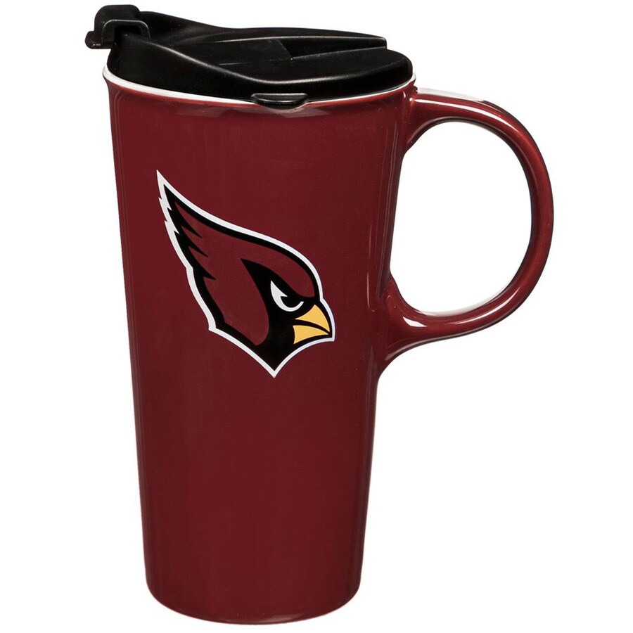 Arizona Cardinals 17oz. Travel Latte Mug with Gift Box