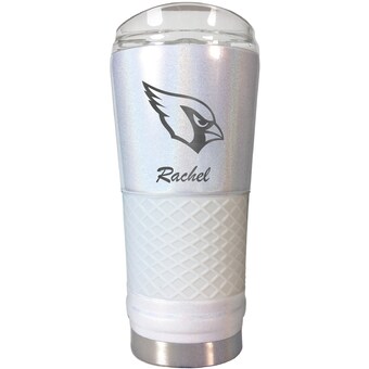 Arizona Cardinals 24oz. Personalized Opal Draft Tumbler