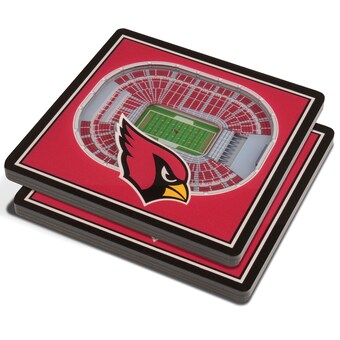 Arizona Cardinals 3D StadiumViews Coasters