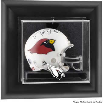 Arizona Cardinals Fanatics Authentic Black Framed Wall-Mountable Mini Helmet Display Case
