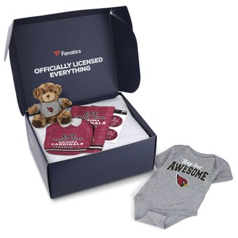 Arizona Cardinals Fanatics Pack Baby Themed Gift Box - $65+ Value