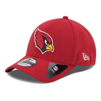 Mens Arizona Cardinals New Era Cardinal 39THIRTY Team Classic Flex Hat